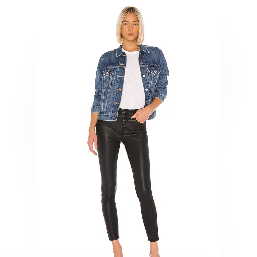 BLANK NYC Faux Leather Mid Rise Skinny Pants NWT